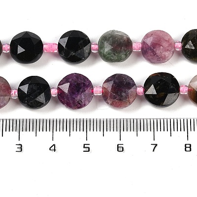 Natural Colorful Tourmaline Beads Strands G-C116-A25-01-1