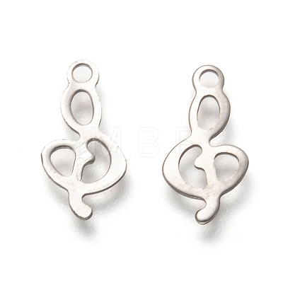 201 Stainless Steel Charms STAS-C017-24P-1