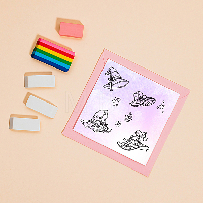 Custom PVC Plastic Clear Stamps DIY-WH0618-0085-1