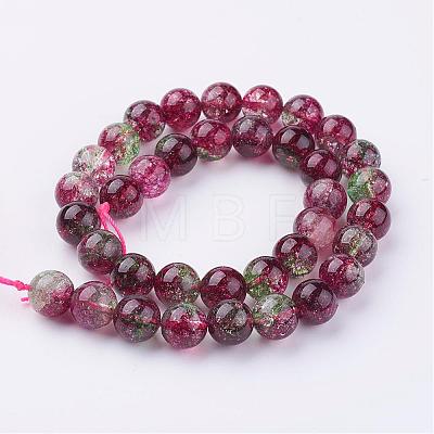 Natural Crackle Quartz Beads Strands G-K084-12mm-08B-1