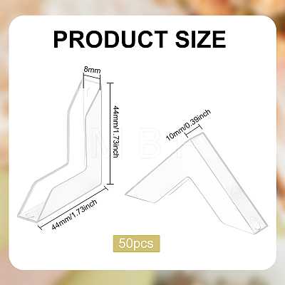 PP & PE L-shaped Triangle Corner Protector FIND-WH0018-21A-1