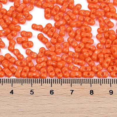 Baking Paint Glass Seed Beads SEED-K010-A10-1