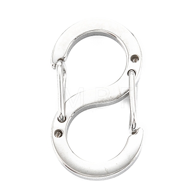 304 Stainless Steel S-Hook Clasps STAS-C024-02D-P-1