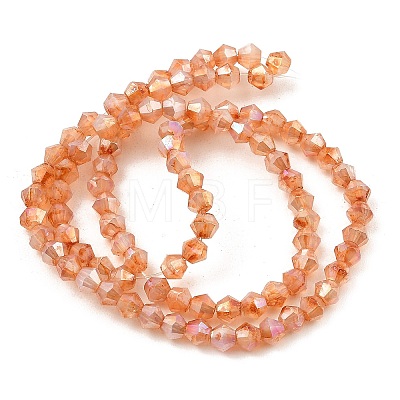 Imitation Jade Glass Beads Strands GLAA-P058-02A-08-1