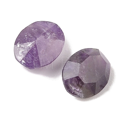 Natural Amethyst Cabochons G-C146-02E-1