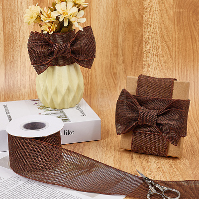 Burlap Lace Rolls OCOR-WH20006-57H-1