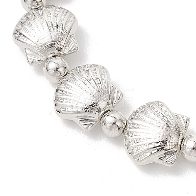 CCB Plastic Beaded Bracelets for Women BJEW-JB13240-02-1