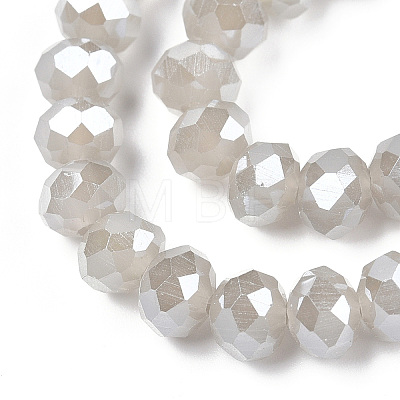 Electroplate Glass Beads Strands EGLA-A044-J6mm-A10-1