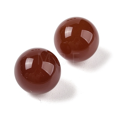 Natural Carnelian No Hole Sphere Beads G-K353-04C-29-1