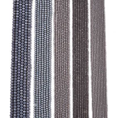 Opaque Solid Color Imitation Jade Glass Beads Strands LS-EGLA-A044-P2mm-D10-1