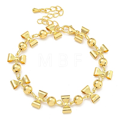 Rack Plating Brass Bracelets BJEW-B106-06G-1