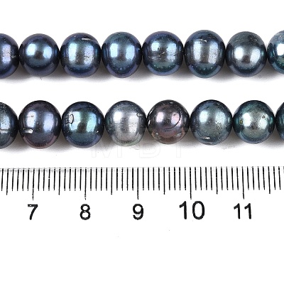 Natural Cultured Freshwater Pearl Beads Strands PEAR-N013-08H-1