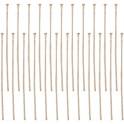 Beebeecraft 304 Stainless Steel Flat Head Pins STAS-BBC0004-37B-1