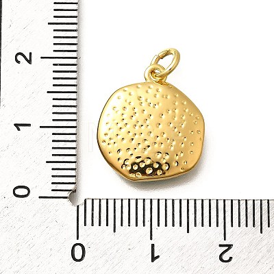 Brass Enamel Pendants KK-Q043-11G-A-1