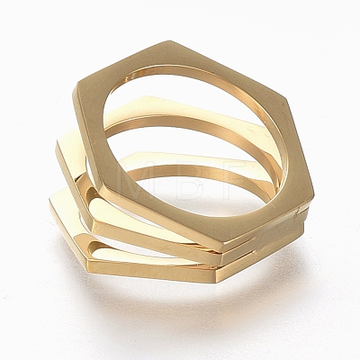 304 Stainless Steel Wide Band Finger Rings RJEW-E153-02G-18mm-1