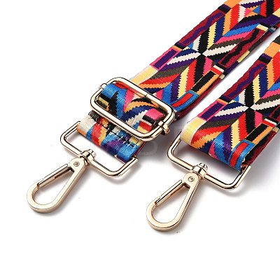 Adjustable Nylon Bag Chains Strap AJEW-P059-17-1