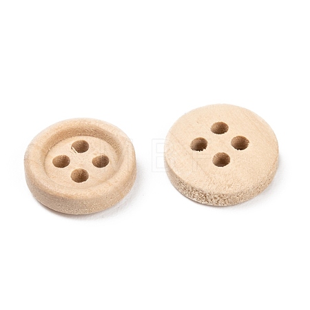 Natural Round 4 Hole Buttons NNA0VFH-1