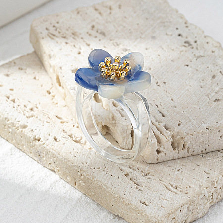 Resin with Alloy Finger Rings FS-WGBAD96-05-1