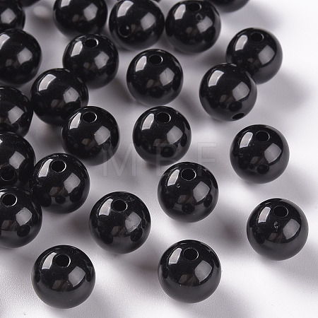 Opaque Acrylic Beads X-MACR-S370-C12mm-S002-1