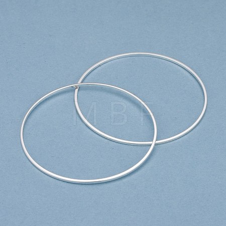 Brass Linking Rings KK-Y003-03M-S-1