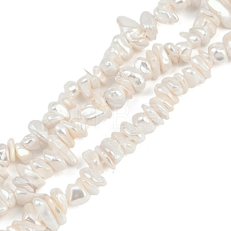 Electroplated Shell Pearl Beads Strands BSHE-H113-01A-1