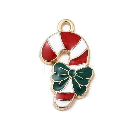 Christmas Alloy Enamel Pendants FIND-H055-17A-G01-1