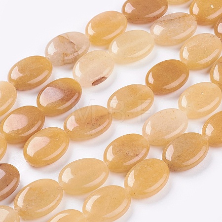 Natural Topaz Jade Stone Beads Strands X-G-S113-06-1