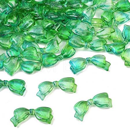 Two-Tone Transparent Acrylic Beads AC-CBAE44E-02A-08-1