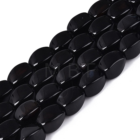 Natural Agate Beads Strands G-Q604-02A-01-1