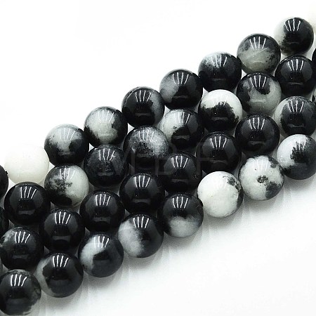 Natural Quartz Beads Strands G-N355-10mm-64-1