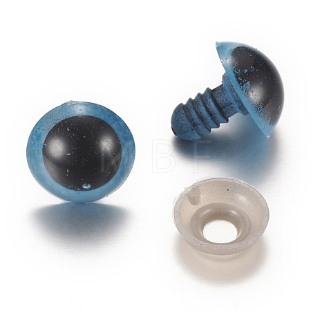 Craft Plastic Doll Eyes Stuffed Toy Eyes DIY-R039-8mm-04-1