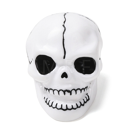 Resin Skull Ornaments for DIY Decorations RE-CBA66CF-01B-1