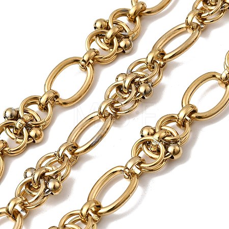 304 Stainless Steel Oval Link Chains CHS-Z007-03G-1