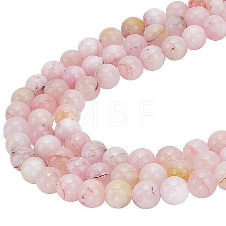 3 Strands Natural Imitation Pink Opal Beads Strands G-HY0001-63-1