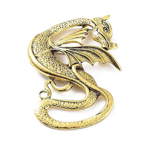 Dragon Brooch JEWB-K018-19AG-1