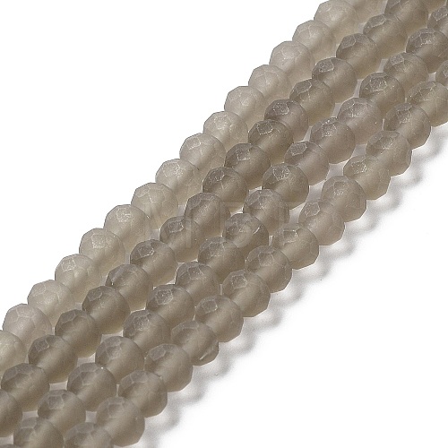 Transparent Glass Beads Strands X1-EGLA-A034-T6mm-MD16-1