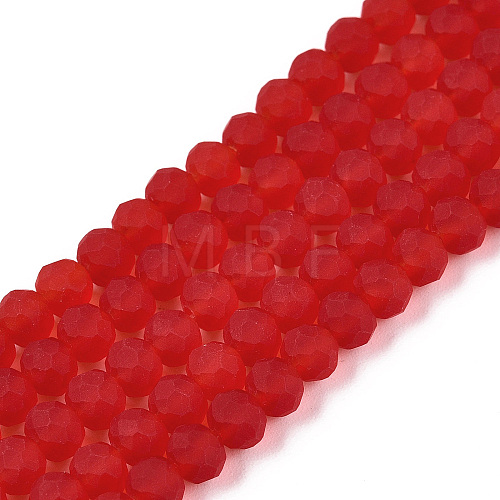 Transparent Glass Beads Strands EGLA-A044-T4mm-MD01-1