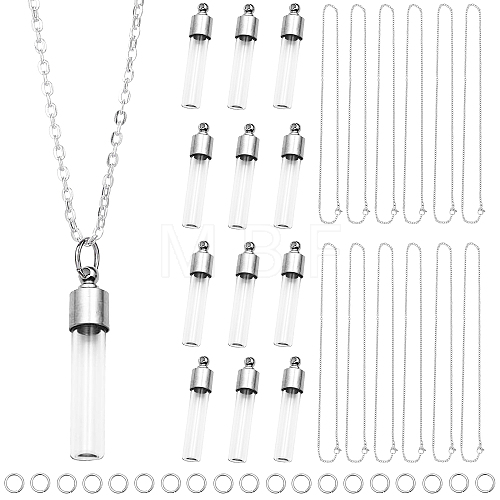 64Pcs DIY Necklaces Making Kit DIY-SC0017-12-1