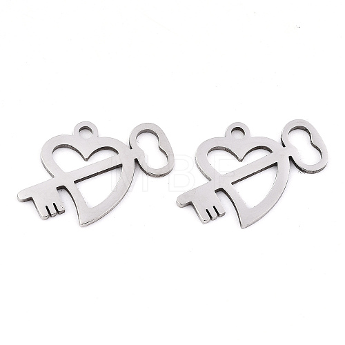 Non-Tarnish 201 Stainless Steel Charms STAS-S081-090-1