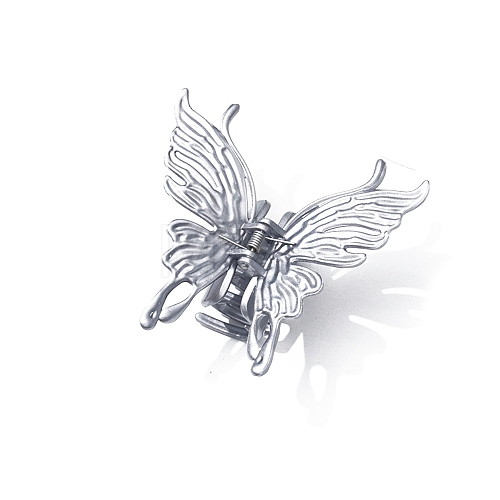 Butterfly Zinc Alloy Claw Hair Clips PW-WGB5B64-04-1