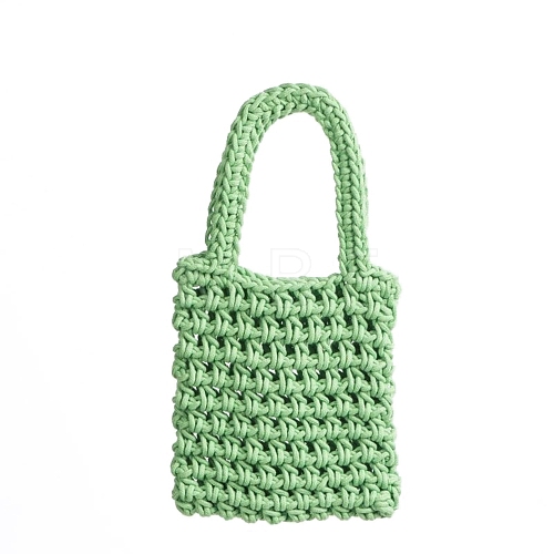 Woven Cotton Shoulder Bags PW-WG23034-02-1