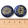 Dyed Natural Lapis Lazuli Cabochons G-C158-04E-3