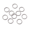Non-Tarnish 304 Stainless Steel Open Jump Rings STAS-C040-01G-P-1
