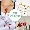 50Pcs Alloy Enamel Pendants ENAM-ME0001-02-4
