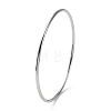 Non-Tarnish 304 Stainless Steel Simple Plain Bangle for Women High Polished BJEW-F461-01I-P-3