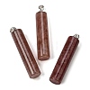 Natural Strawberry Quartz Big Pendants G-F820-11H-1