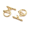 Brass Toggle Clasps KK-B129-18G-2