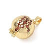 Brass Rhinestone Pendants LS-CU-CBABE4C-01-2