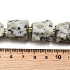 Raw Rough Natural Seaame Jasper Beads Strands G-Z087-B03-5