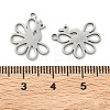 201 Stainless Steel Pendants STAS-F337-08P-3